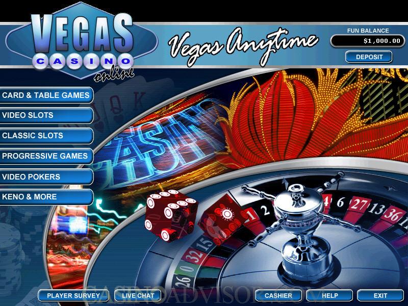 Revisión en línea de Vegas Casino